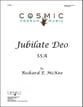 Jubilate Deo SSA choral sheet music cover